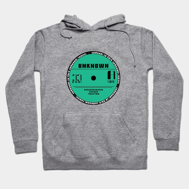 Vinyl Retro Record Hoodie by blckpage